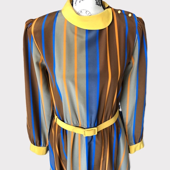 Vintage Long Dress | Womenβs 8 Large - Picture 3 of 8